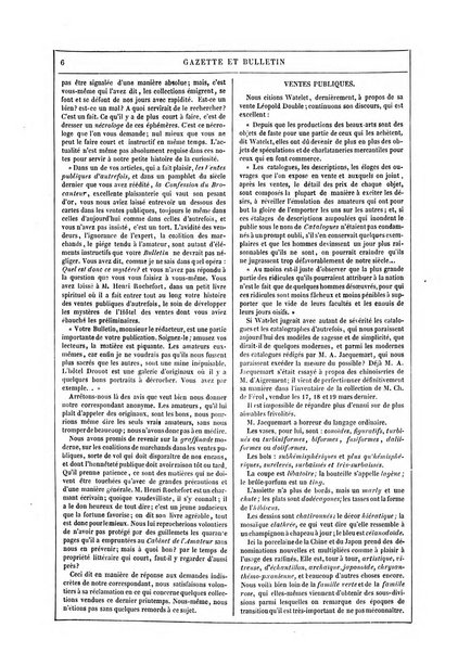 Le cabinet de l'amateur et de l'antiquaire revue des tableaux et des estampes anciennes, des objets d'art, d'antiquite et de curiosite