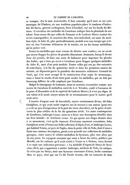 Le cabinet de l'amateur et de l'antiquaire revue des tableaux et des estampes anciennes, des objets d'art, d'antiquite et de curiosite