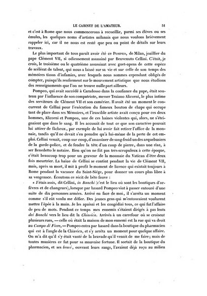 Le cabinet de l'amateur et de l'antiquaire revue des tableaux et des estampes anciennes, des objets d'art, d'antiquite et de curiosite