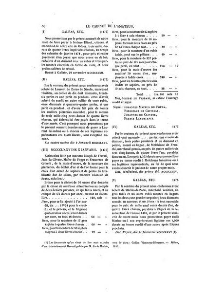 Le cabinet de l'amateur et de l'antiquaire revue des tableaux et des estampes anciennes, des objets d'art, d'antiquite et de curiosite