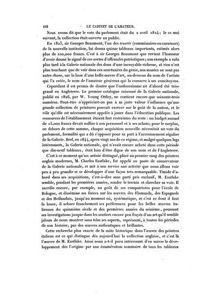 Le cabinet de l'amateur et de l'antiquaire revue des tableaux et des estampes anciennes, des objets d'art, d'antiquite et de curiosite