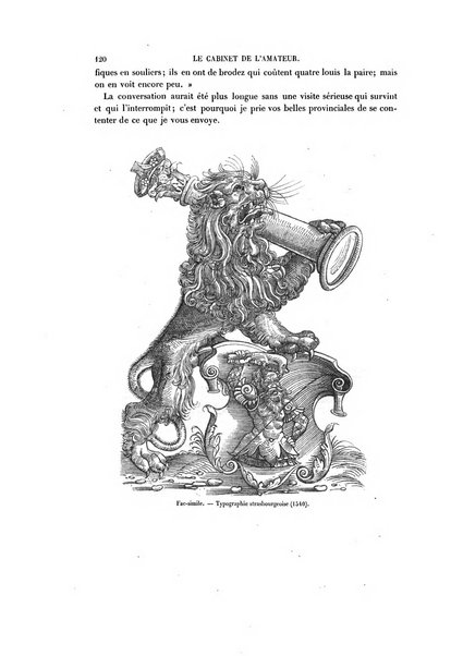 Le cabinet de l'amateur et de l'antiquaire revue des tableaux et des estampes anciennes, des objets d'art, d'antiquite et de curiosite