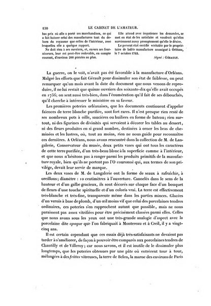 Le cabinet de l'amateur et de l'antiquaire revue des tableaux et des estampes anciennes, des objets d'art, d'antiquite et de curiosite