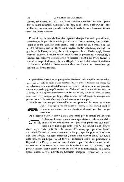 Le cabinet de l'amateur et de l'antiquaire revue des tableaux et des estampes anciennes, des objets d'art, d'antiquite et de curiosite