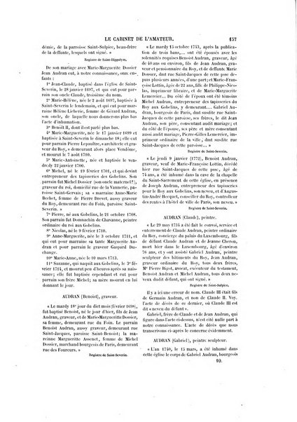 Le cabinet de l'amateur et de l'antiquaire revue des tableaux et des estampes anciennes, des objets d'art, d'antiquite et de curiosite