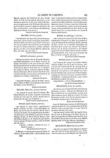 Le cabinet de l'amateur et de l'antiquaire revue des tableaux et des estampes anciennes, des objets d'art, d'antiquite et de curiosite