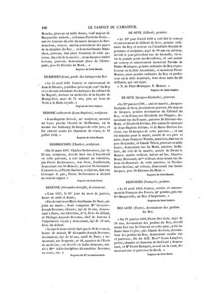 Le cabinet de l'amateur et de l'antiquaire revue des tableaux et des estampes anciennes, des objets d'art, d'antiquite et de curiosite