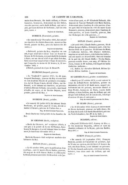 Le cabinet de l'amateur et de l'antiquaire revue des tableaux et des estampes anciennes, des objets d'art, d'antiquite et de curiosite