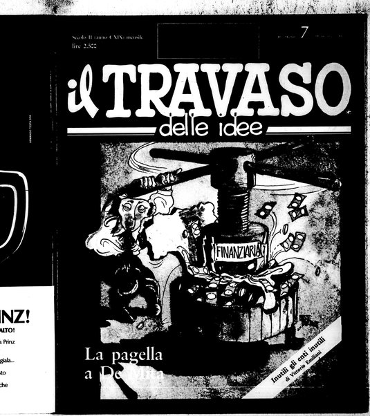 Il travaso delle idee : giornale di satira e costume