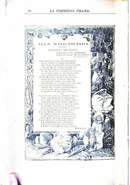 La commedia umana giornale-opuscolo settimanale