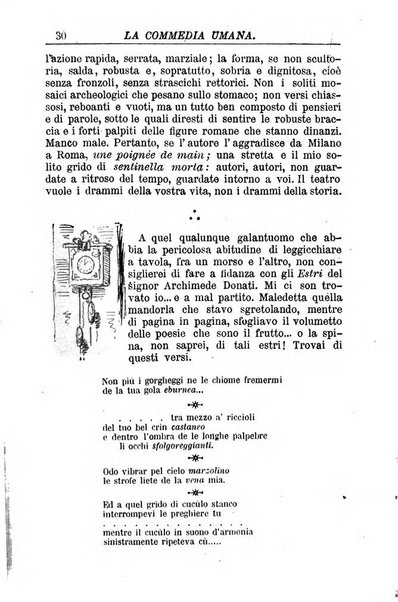 La commedia umana giornale-opuscolo settimanale