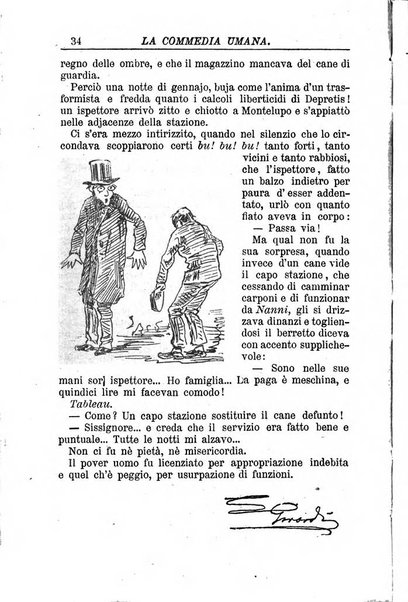 La commedia umana giornale-opuscolo settimanale