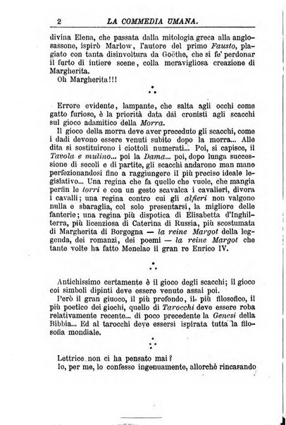 La commedia umana giornale-opuscolo settimanale