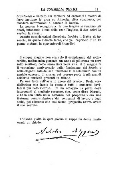 La commedia umana giornale-opuscolo settimanale