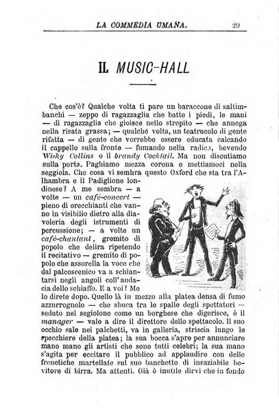 La commedia umana giornale-opuscolo settimanale