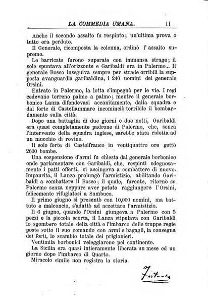 La commedia umana giornale-opuscolo settimanale