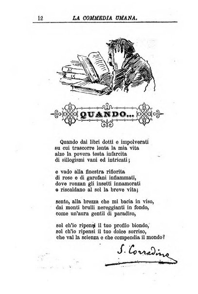 La commedia umana giornale-opuscolo settimanale