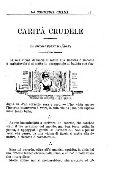 La commedia umana giornale-opuscolo settimanale