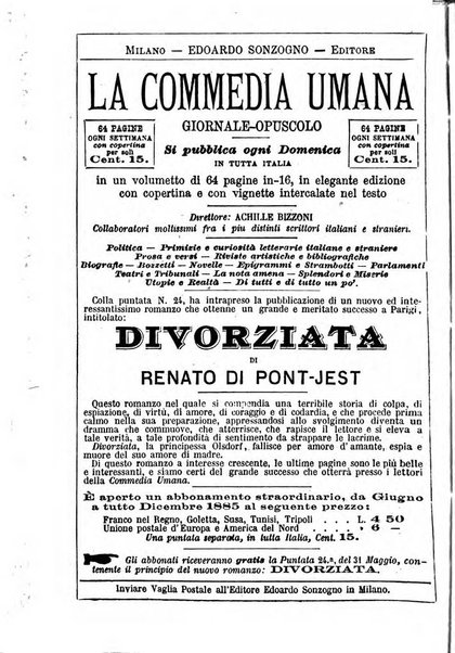 La commedia umana giornale-opuscolo settimanale