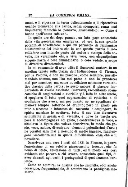 La commedia umana giornale-opuscolo settimanale