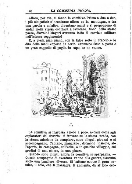 La commedia umana giornale-opuscolo settimanale