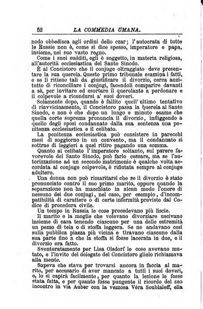 La commedia umana giornale-opuscolo settimanale