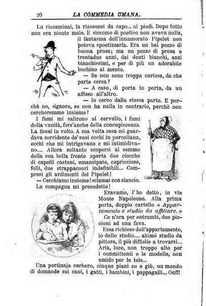 La commedia umana giornale-opuscolo settimanale