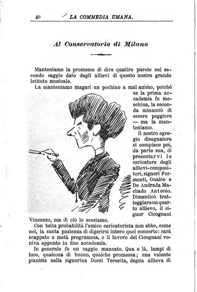 La commedia umana giornale-opuscolo settimanale