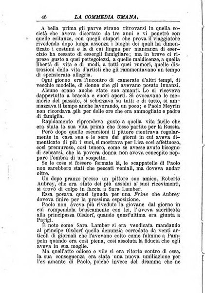 La commedia umana giornale-opuscolo settimanale