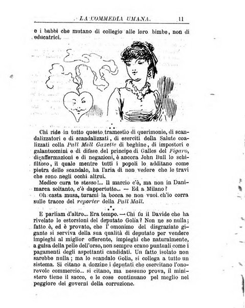 La commedia umana giornale-opuscolo settimanale