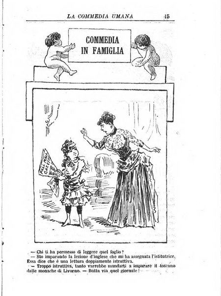 La commedia umana giornale-opuscolo settimanale