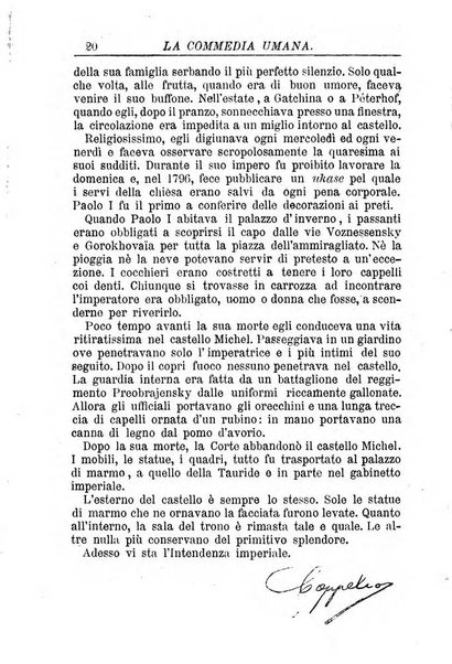 La commedia umana giornale-opuscolo settimanale