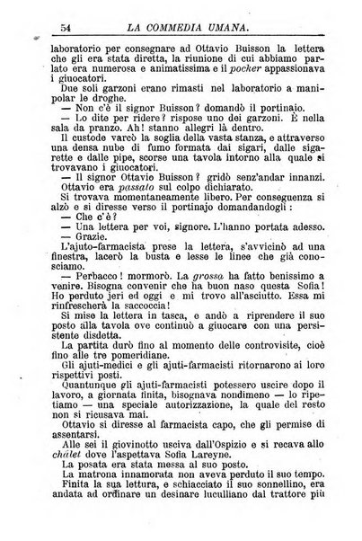 La commedia umana giornale-opuscolo settimanale