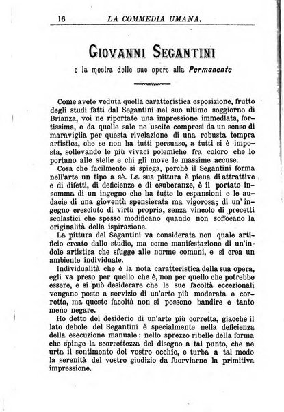 La commedia umana giornale-opuscolo settimanale