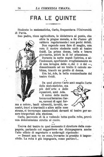 La commedia umana giornale-opuscolo settimanale