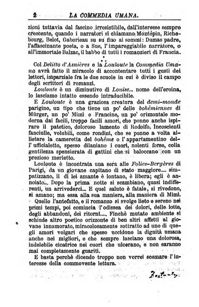 La commedia umana giornale-opuscolo settimanale