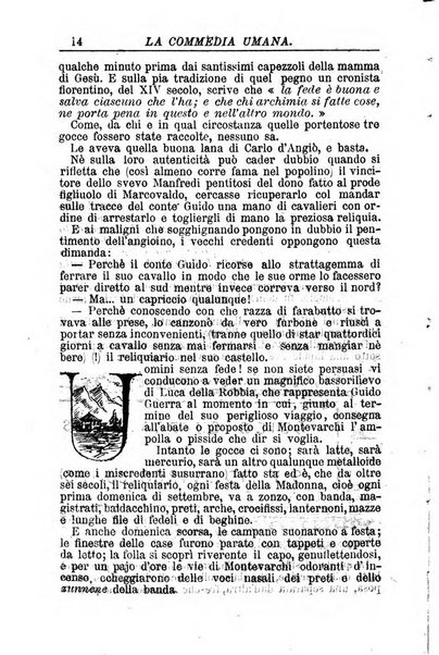 La commedia umana giornale-opuscolo settimanale