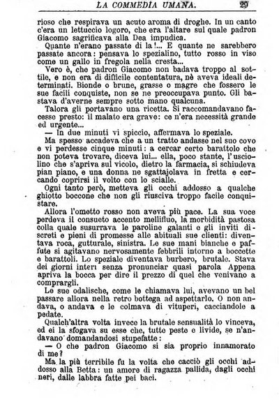 La commedia umana giornale-opuscolo settimanale