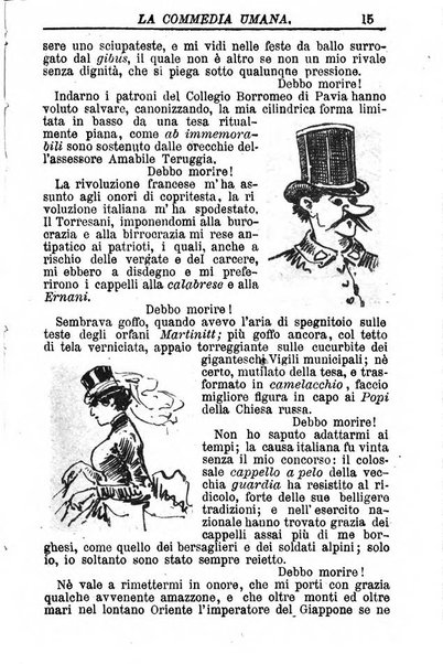 La commedia umana giornale-opuscolo settimanale