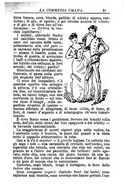 La commedia umana giornale-opuscolo settimanale