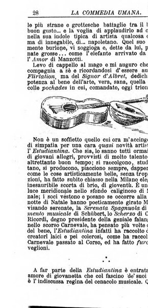 La commedia umana giornale-opuscolo settimanale