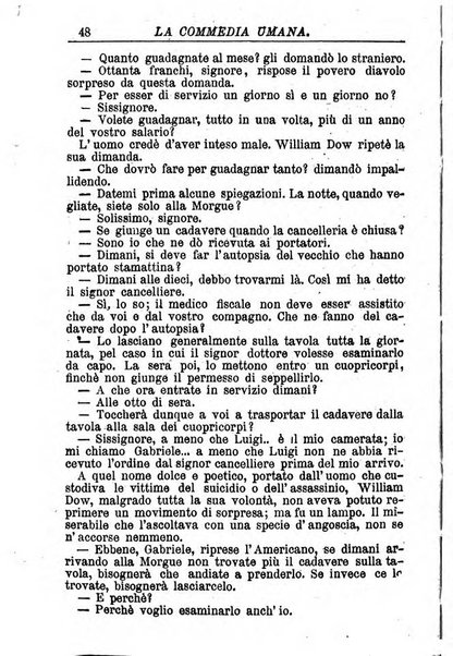 La commedia umana giornale-opuscolo settimanale