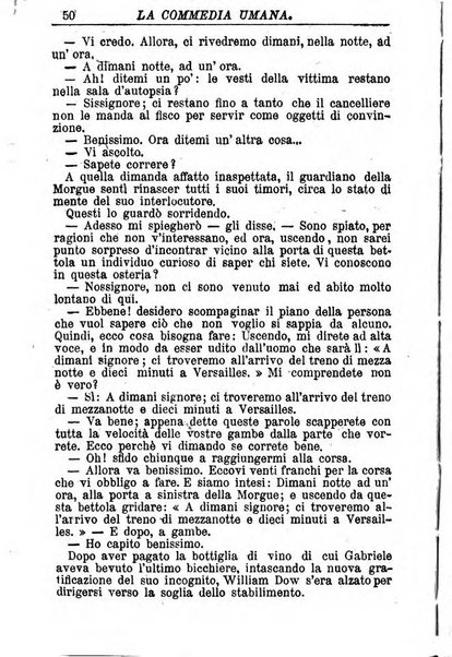 La commedia umana giornale-opuscolo settimanale