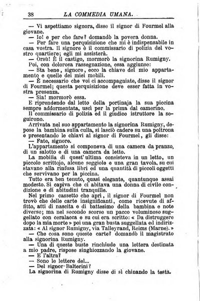 La commedia umana giornale-opuscolo settimanale