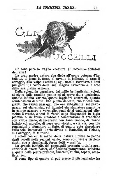 La commedia umana giornale-opuscolo settimanale