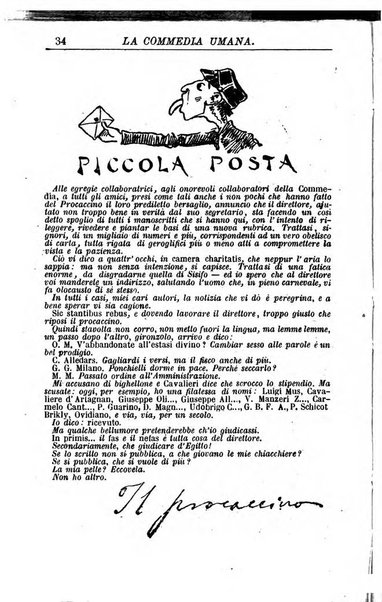 La commedia umana giornale-opuscolo settimanale