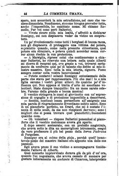 La commedia umana giornale-opuscolo settimanale