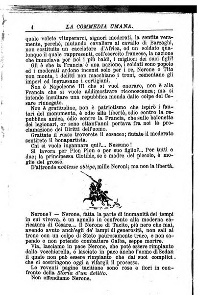 La commedia umana giornale-opuscolo settimanale