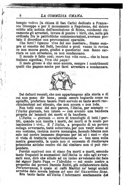 La commedia umana giornale-opuscolo settimanale