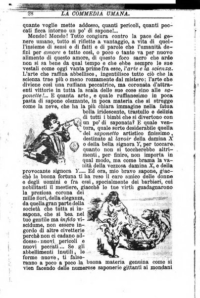 La commedia umana giornale-opuscolo settimanale